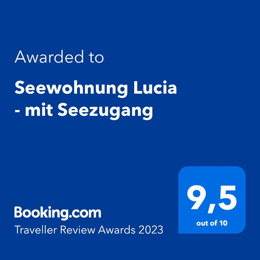 Seewohnung Lucia - Mit Seezugang Annenheim Ngoại thất bức ảnh
